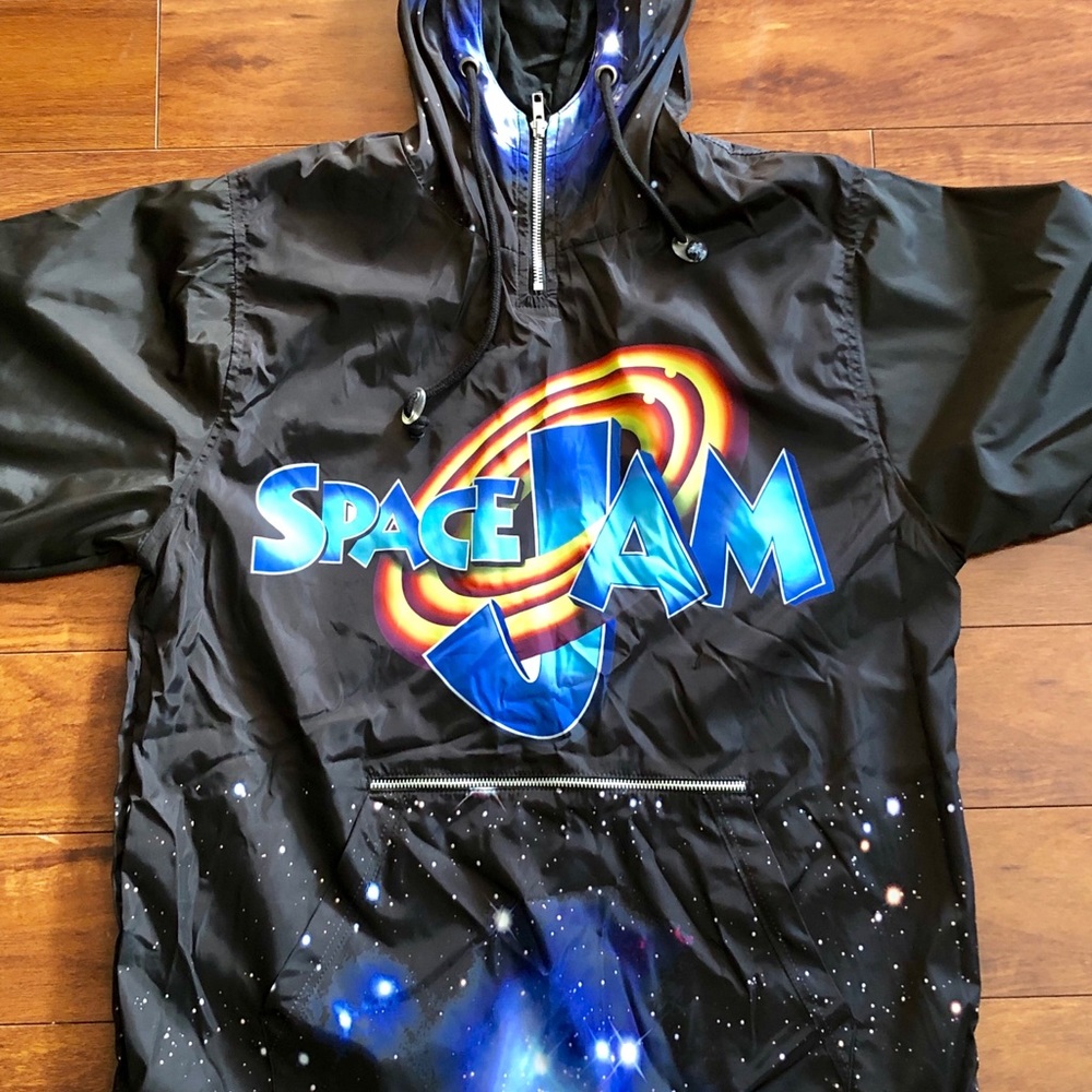 Space jam wind breaker pull over #45 - Picture 4 of 4
